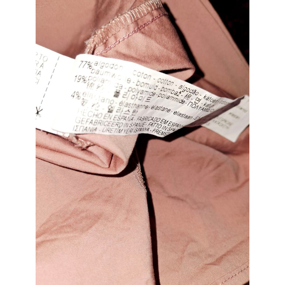 ZARA WOMAN Pink Blouse Size S officecore secretary teacher church - Picture 4 of 4